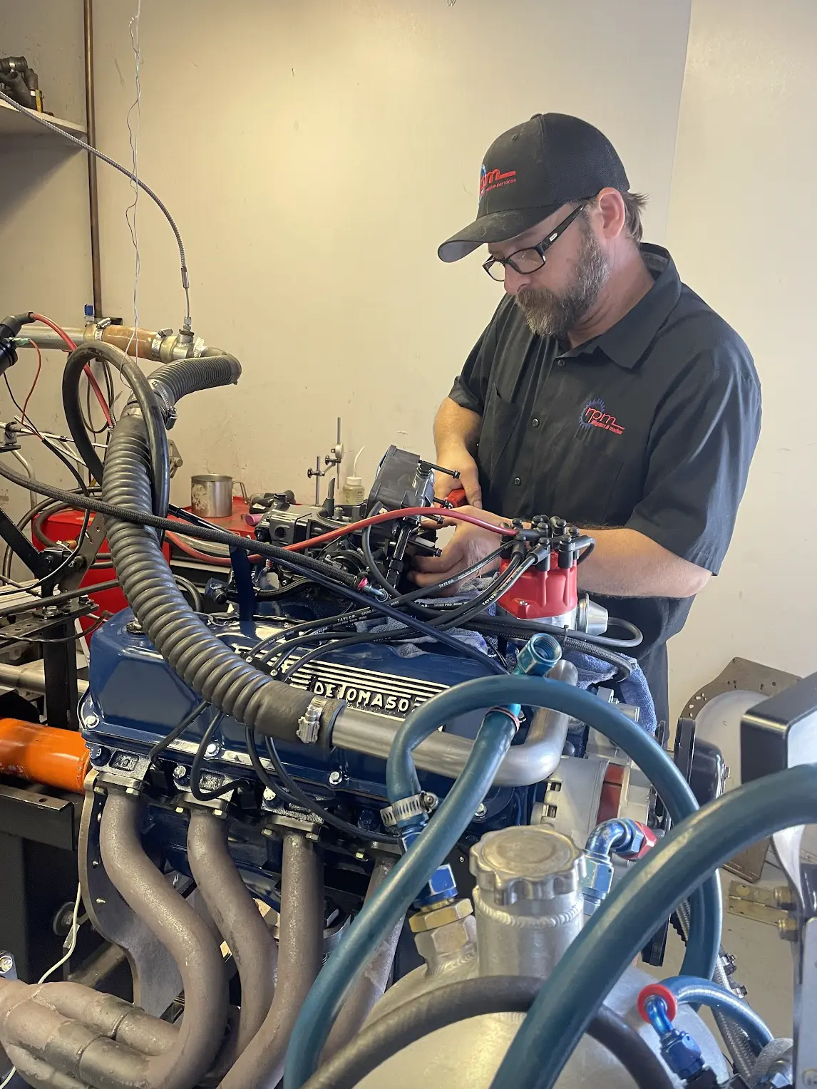 Engine was refreshed during the down time of the car