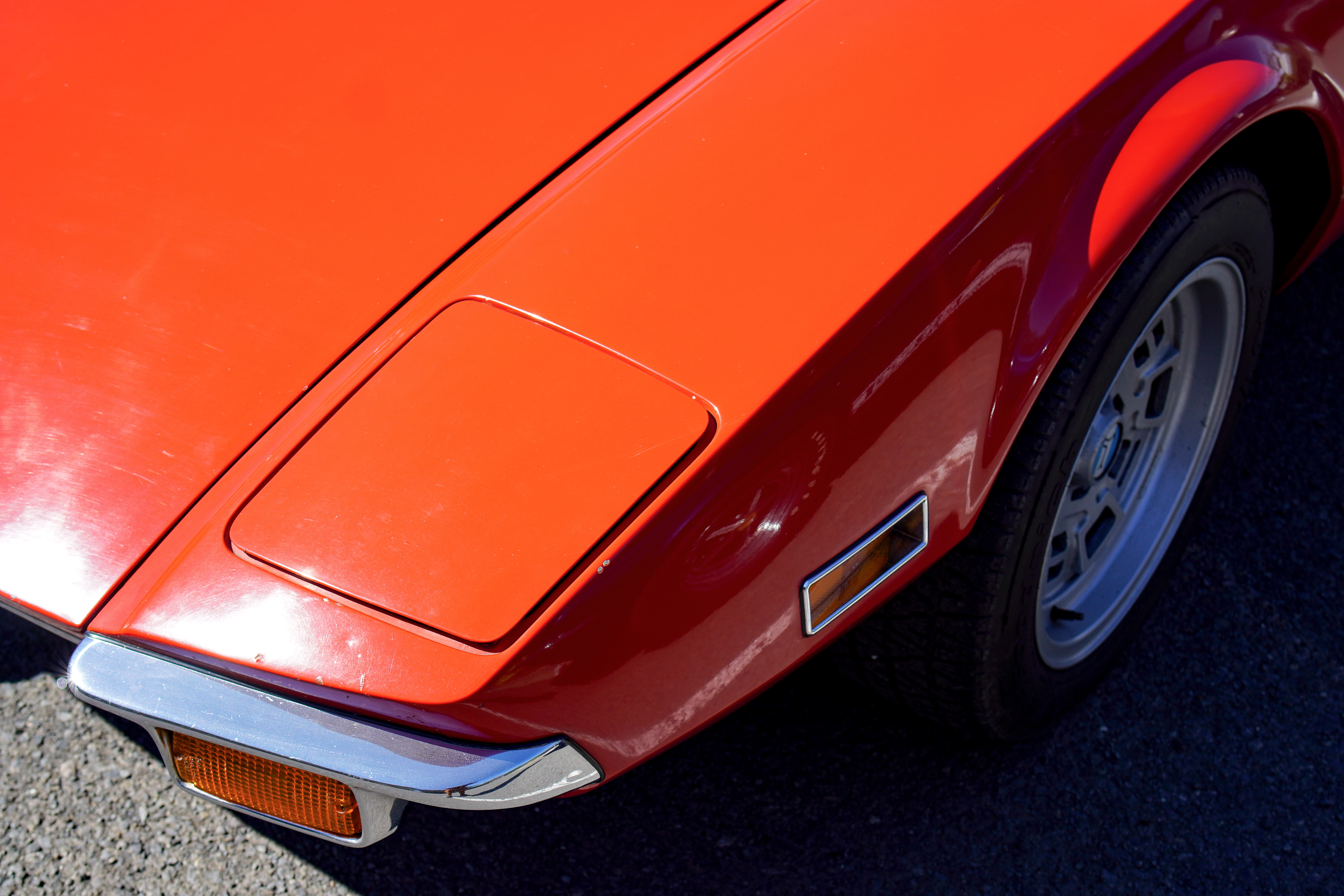 1972 DeTomaso Pantera in Red